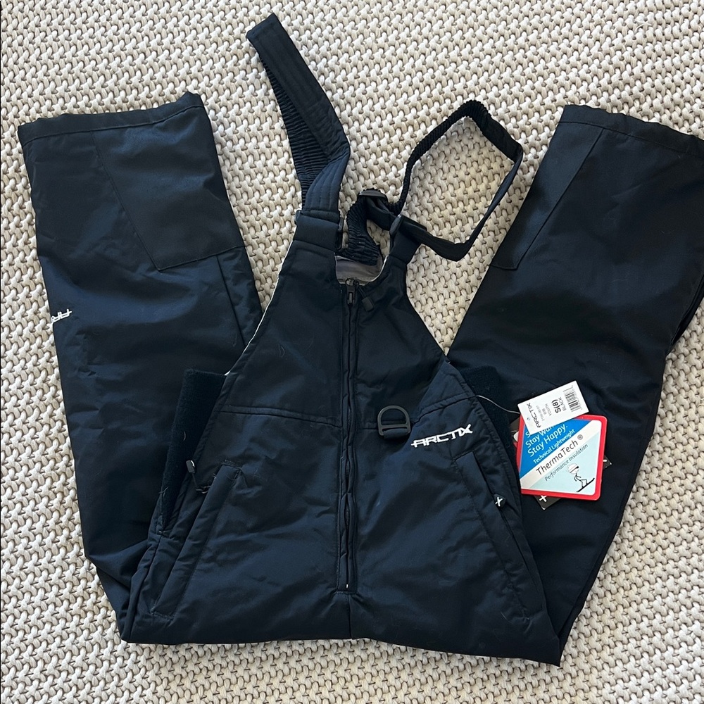 Arctix Black Insulated Snow Bib